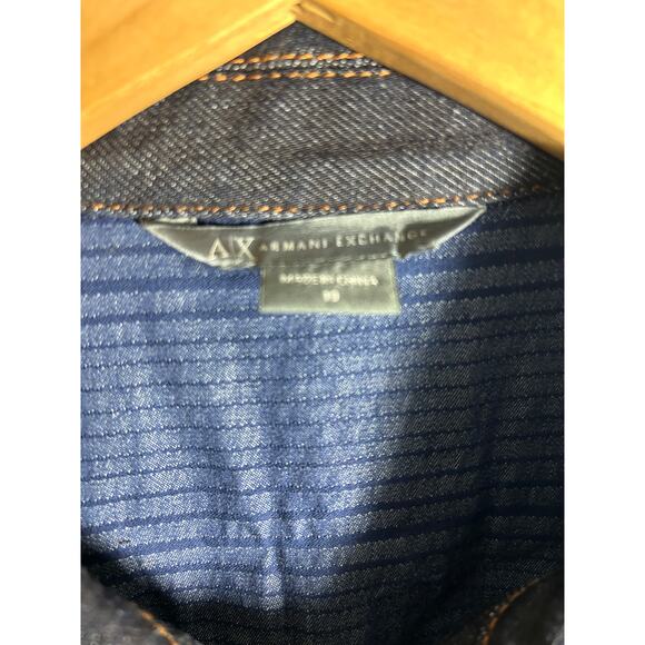 Armani Exchange Jean gold Zip Jean Dress  Size 10 - Picture 7 of 14